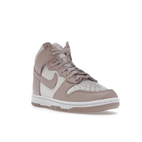 Кроссы Nike Dunk High Pink Oxford (W) - женская сетка размеров