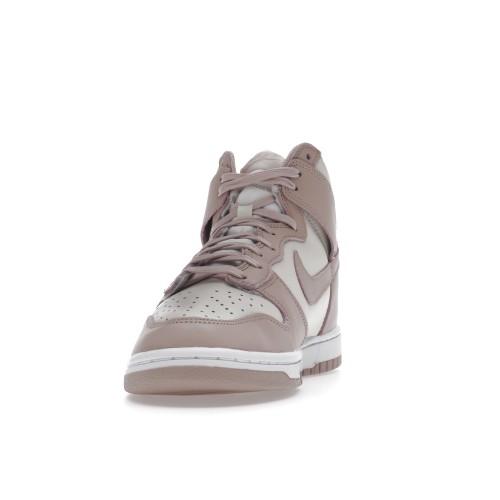 Кроссы Nike Dunk High Pink Oxford (W) - женская сетка размеров