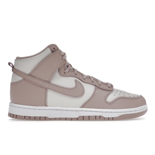 Кроссы Nike Dunk High Pink Oxford (W) - женская сетка размеров