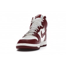 Женские кроссовки Nike Dunk High Sail Team Red (W)