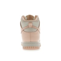 Женские Nike Dunk High Sail Crimson Tint (W)