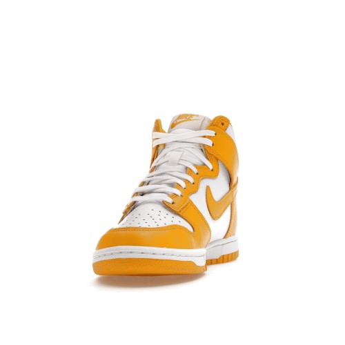 Кроссы Nike Dunk High Dark Sulfur (W) - женская сетка размеров