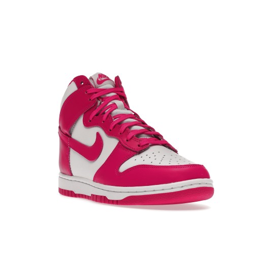 Кроссы Nike Dunk High Pink Prime (W) - женская сетка размеров