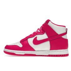 Женские кроссовки Nike Dunk High Pink Prime (W)