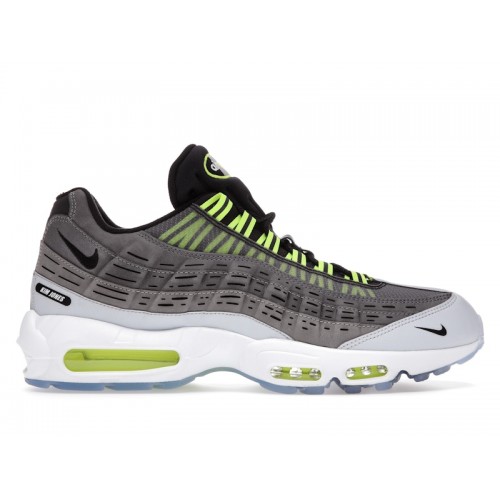 Кроссы Nike Air Max 95 Kim Jones Total Volt - мужская сетка размеров