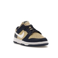Женские кроссовки Nike Dunk Low Next Nature Midnight Navy Gold (W)