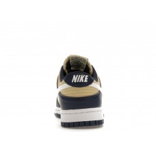 Женские кроссовки Nike Dunk Low Next Nature Midnight Navy Gold (W)