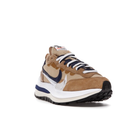 Кроссы Nike Vaporwaffle sacai Sesame Blue Void - мужская сетка размеров