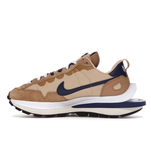 Кроссы Nike Vaporwaffle sacai Sesame Blue Void - мужская сетка размеров
