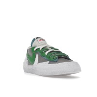 Кроссовки Nike Blazer Low sacai Medium Grey Classic Green