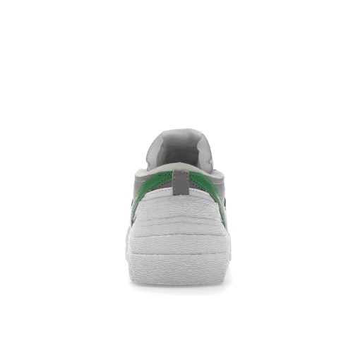 Кроссы Nike Blazer Low sacai Medium Grey Classic Green - мужская сетка размеров