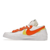 Кроссовки Nike Blazer Low sacai White Magma Orange
