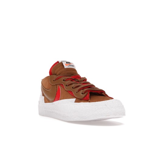 Кроссы Nike Blazer Low sacai British Tan - мужская сетка размеров