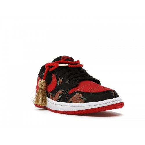 Кроссы Jordan 1 Low OG Chinese New Year - мужская сетка размеров