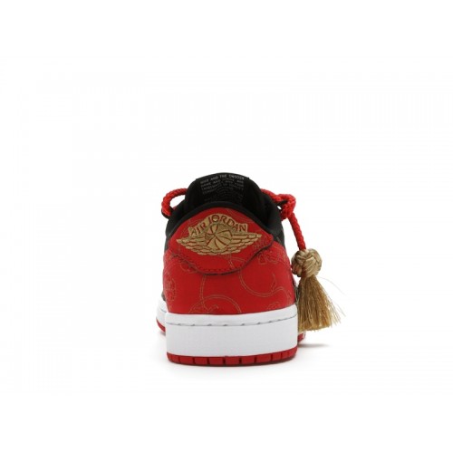 Кроссы Jordan 1 Low OG Chinese New Year - мужская сетка размеров