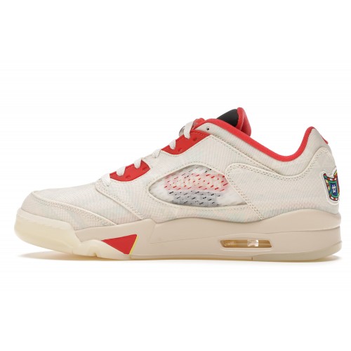 Кроссы Jordan 5 Retro Low Chinese New Year (2021) - мужская сетка размеров