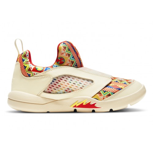Кроссы Jordan 5 Retro Low Little Flex Chinese New Year (2021) (PS) - детская сетка размеров