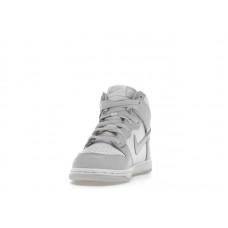 Детские Nike Dunk High Retro White Vast Grey (PS)