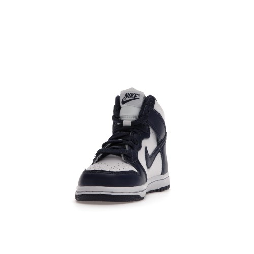 Кроссы Nike Dunk High Championship Navy (PS) - детская сетка размеров