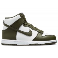 Детские кроссовки Nike Dunk High Retro Cargo Khaki (PS)