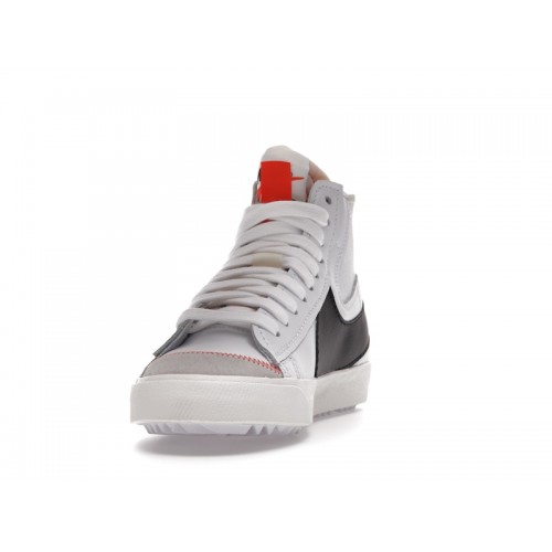 Кроссы Nike Blazer Mid 77 Jumbo White Black - мужская сетка размеров