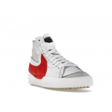 Кроссовки Nike Blazer Mid 77 Jumbo White Habanero Red