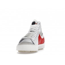 Кроссовки Nike Blazer Mid 77 Jumbo White Habanero Red