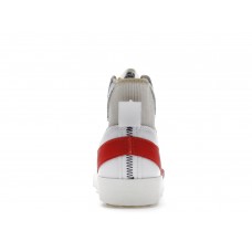 Кроссовки Nike Blazer Mid 77 Jumbo White Habanero Red