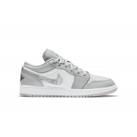 Подростковые кроссовки Jordan 1 Low White Camo (GS)