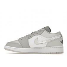 Подростковые Jordan 1 Low White Camo (GS)