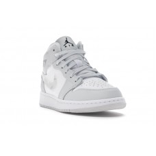 Подростковые Jordan 1 Mid Grey Camo (GS)