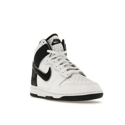 Кроссы Nike Dunk High Retro SE White Black Camo - мужская сетка размеров