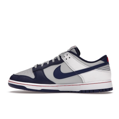 Кроссы Nike Dunk Low EMB NBA 75th Anniversary Brooklyn Nets - мужская сетка размеров