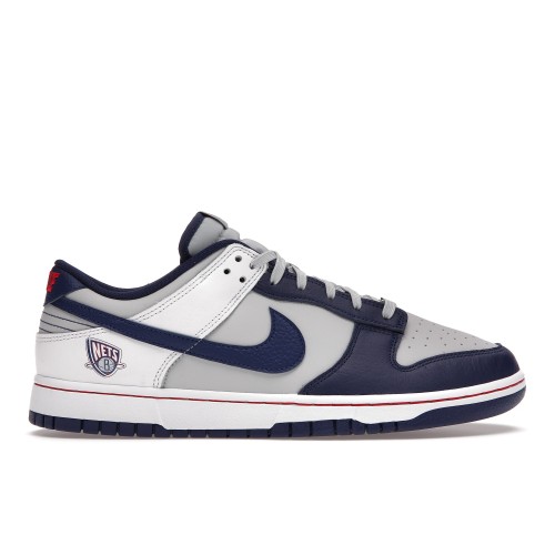 Кроссы Nike Dunk Low EMB NBA 75th Anniversary Brooklyn Nets - мужская сетка размеров