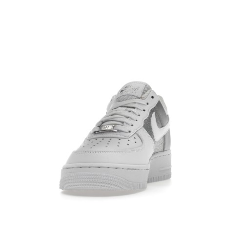 Кроссы Nike Air Force 1 Low 07 White Metallic Silver (W) - женская сетка размеров