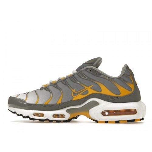 Кроссы Nike Air Max Plus Particle Grey Particle Grey Dark Sulfur - мужская сетка размеров