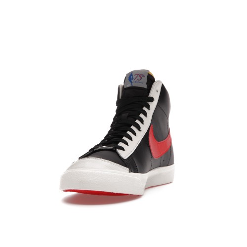 Кроссы Nike Blazer Mid 77 EMB NBA 75th Anniversary Trail Blazers - мужская сетка размеров