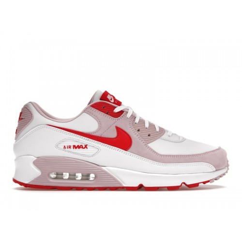 Кроссы Nike Air Max 90 Valentines Day (2021) (W) - женская сетка размеров