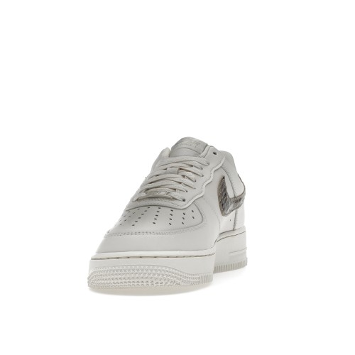 Кроссы Nike Air Force 1 Low 07 Snakeskin Phantom (W) - женская сетка размеров
