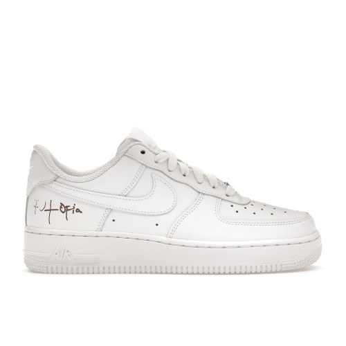 Кроссы Nike Air Force 1 Low 07 White (Travis Scott Cactus Jack Utopia Edition) (W) - женская сетка размеров