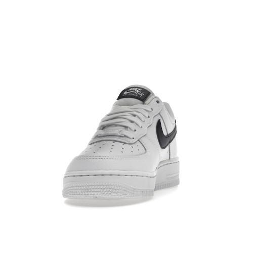 Кроссы Nike Air Force 1 Low White Black (2022) (W) - женская сетка размеров