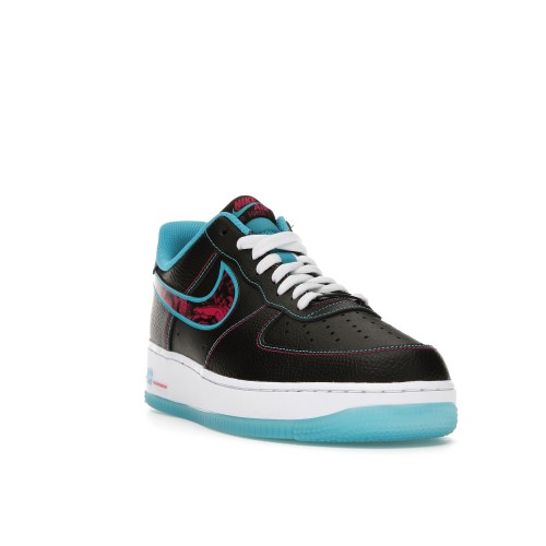 Кроссы Nike Air Force 1 Low Miami Nights - мужская сетка размеров