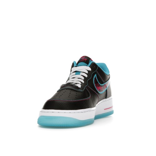 Кроссы Nike Air Force 1 Low Miami Nights - мужская сетка размеров