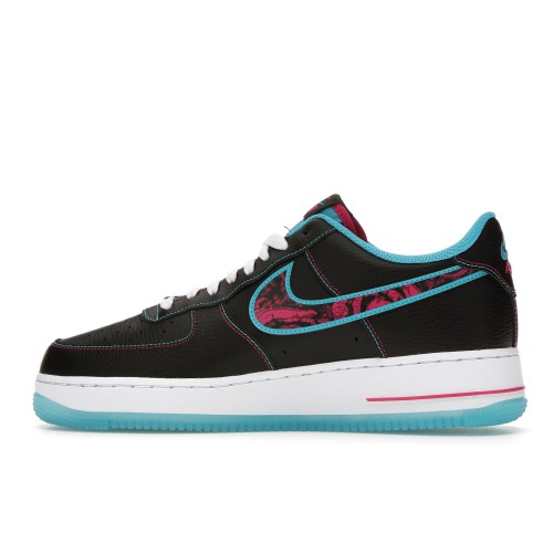 Кроссы Nike Air Force 1 Low Miami Nights - мужская сетка размеров