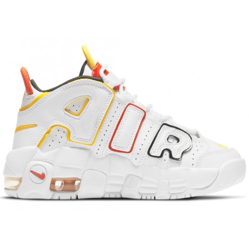 Кроссы Nike Air More Uptempo Rayguns (PS) - детская сетка размеров