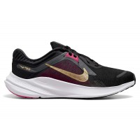 Женские Nike Quest 5 Black Fireberry Metallic Gold (W)
