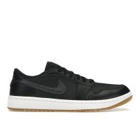 Кроссовки Jordan 1 Retro Low Golf Black Gum
