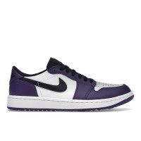Кроссовки Jordan 1 Retro Low Golf Court Purple