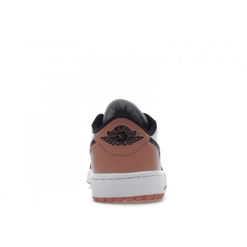 Кроссы Jordan 1 Retro Low Golf Rust Pink - мужская сетка размеров
