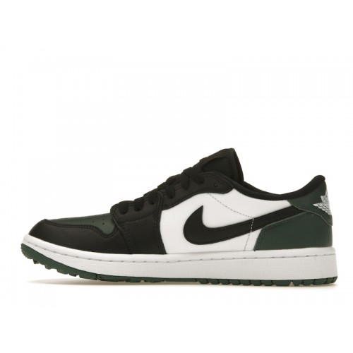 Кроссы Jordan 1 Retro Low Golf Noble Green - мужская сетка размеров